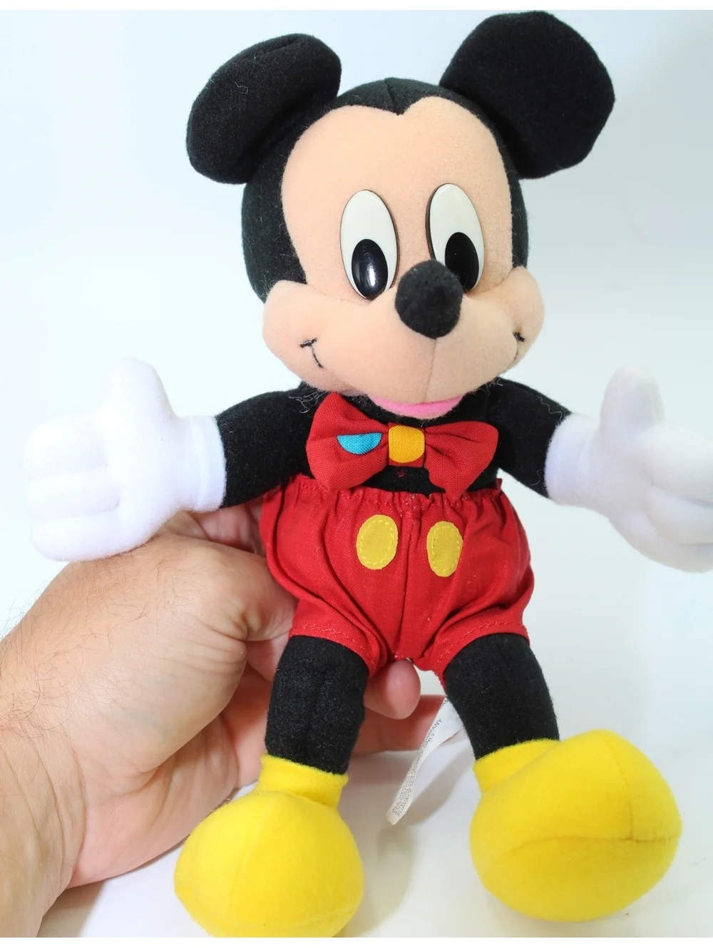 Vintage Walt Disney Collectible Mickey & Minnie Mouse Polka Plush Mattel Lot 2